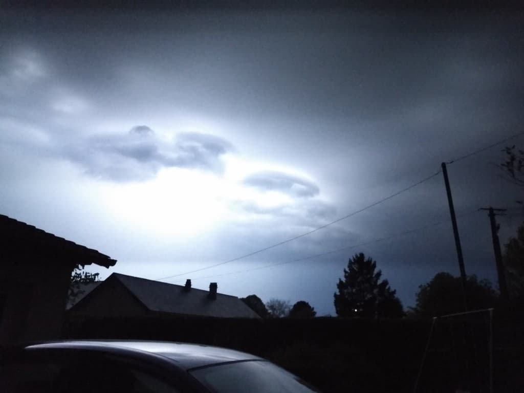 Orage plateau du roumois