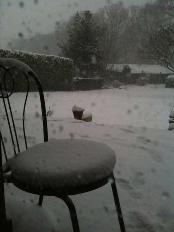 10 cm de neige 