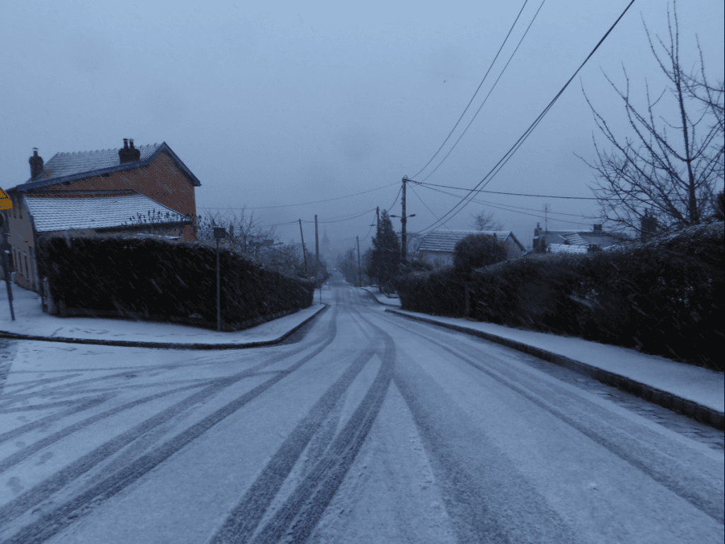 Après la pluie,la neige !