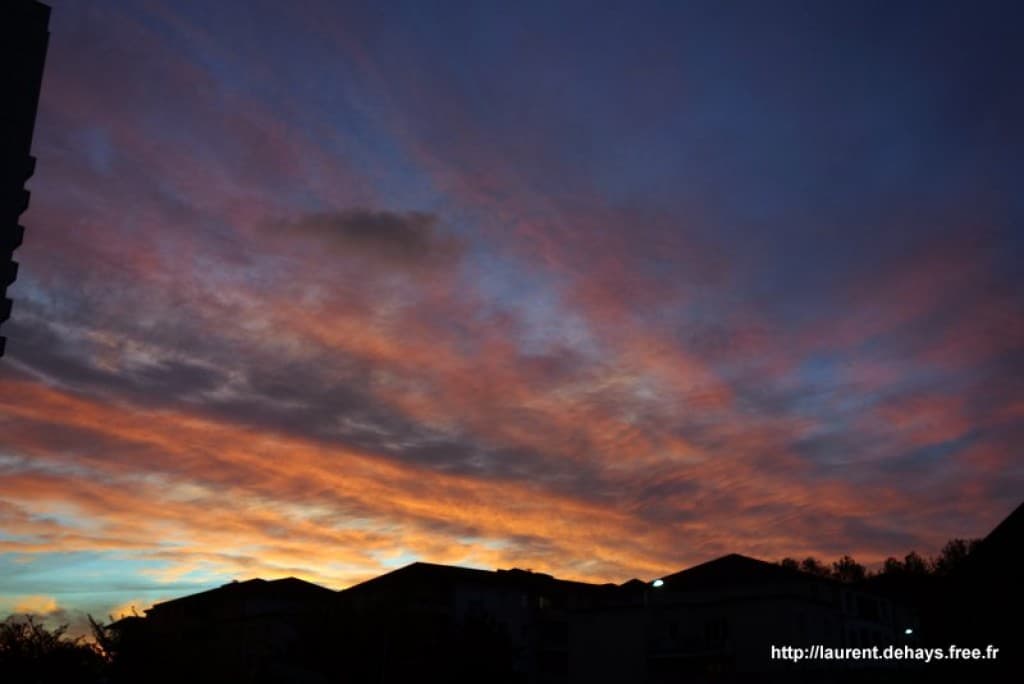 Juste après le coucher du soleil 