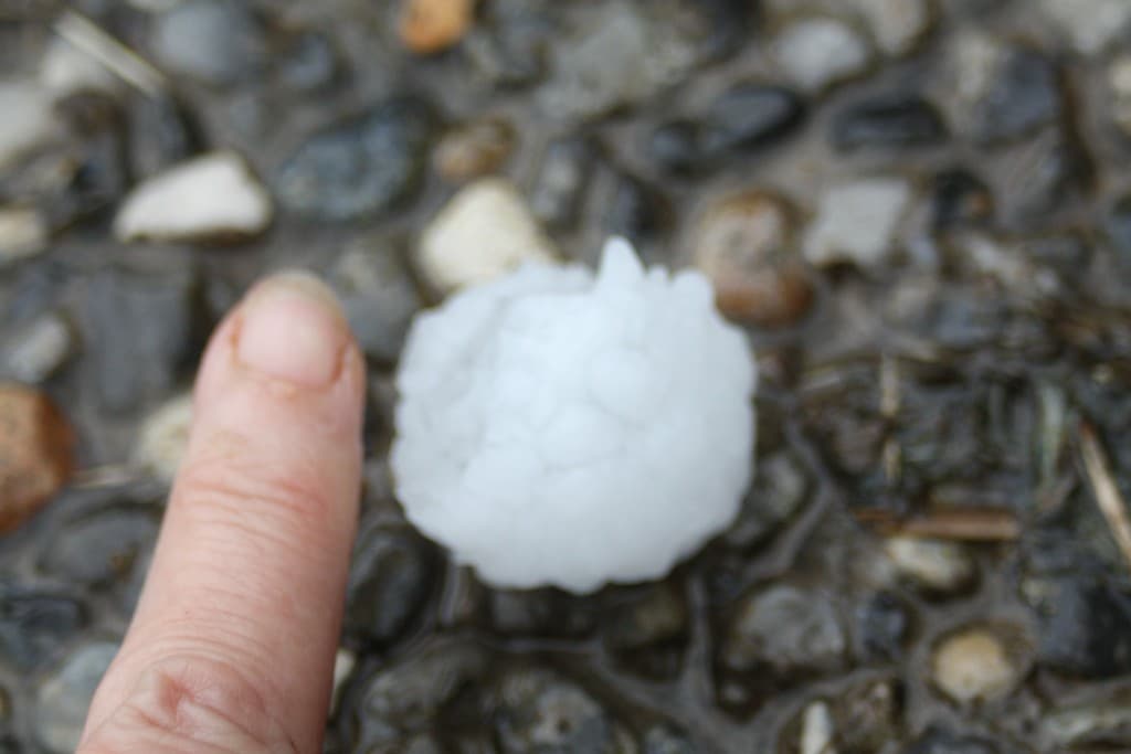 orage de grele