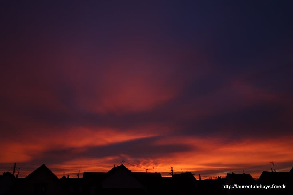 15 minutes après le couché du soleil