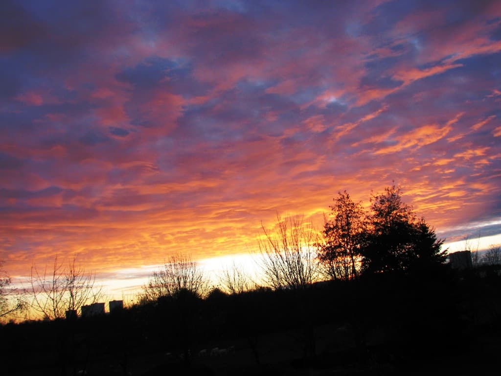 coucher de soleil 
