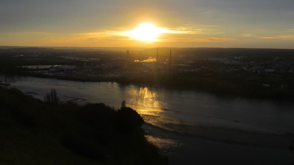 coucher de soleil