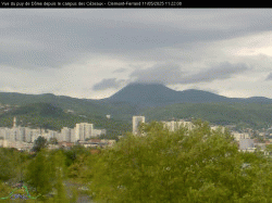 Clermont-Ferrand - Campus - vue Puy de Dôme 