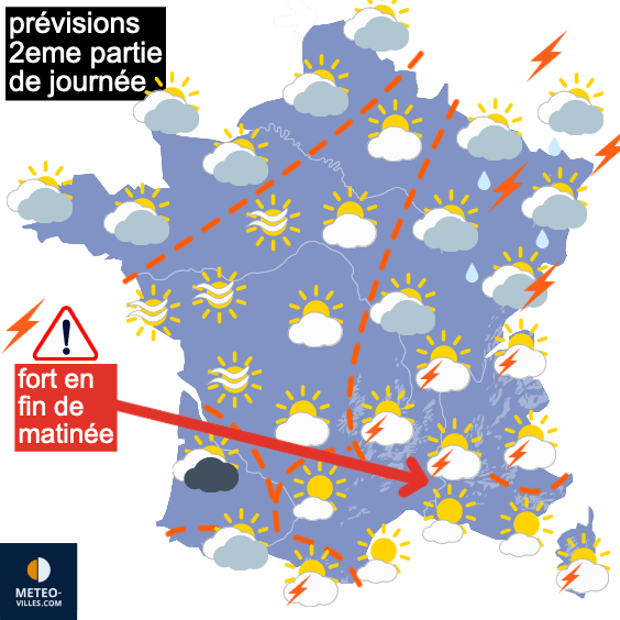 Coup de chaleur passager entre samedi et lundi