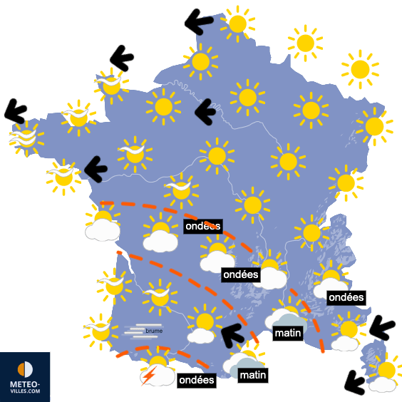 Très printanier presque partout jusqu'à ce week-end