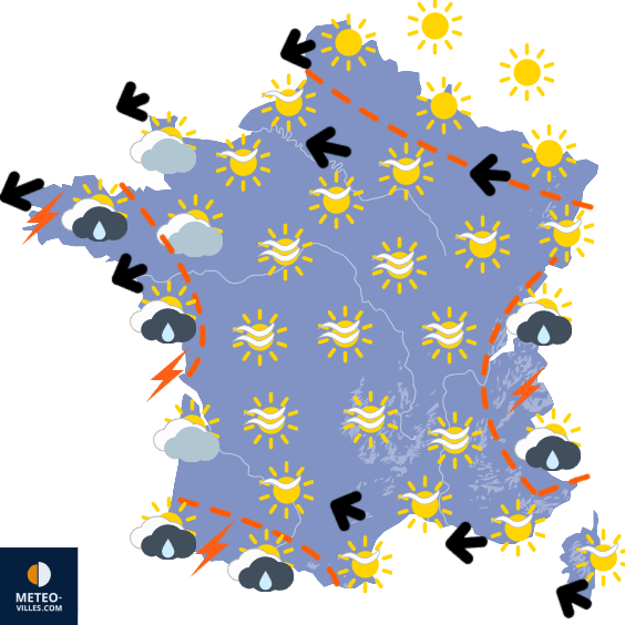 Accalmie temporaire avant les orages de ce week-end