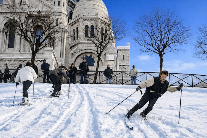 Le mois de février le plus froid après 1956...