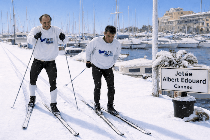 Février 1991 : vague de froid et neige de la Bretagne à la côte d'Azur