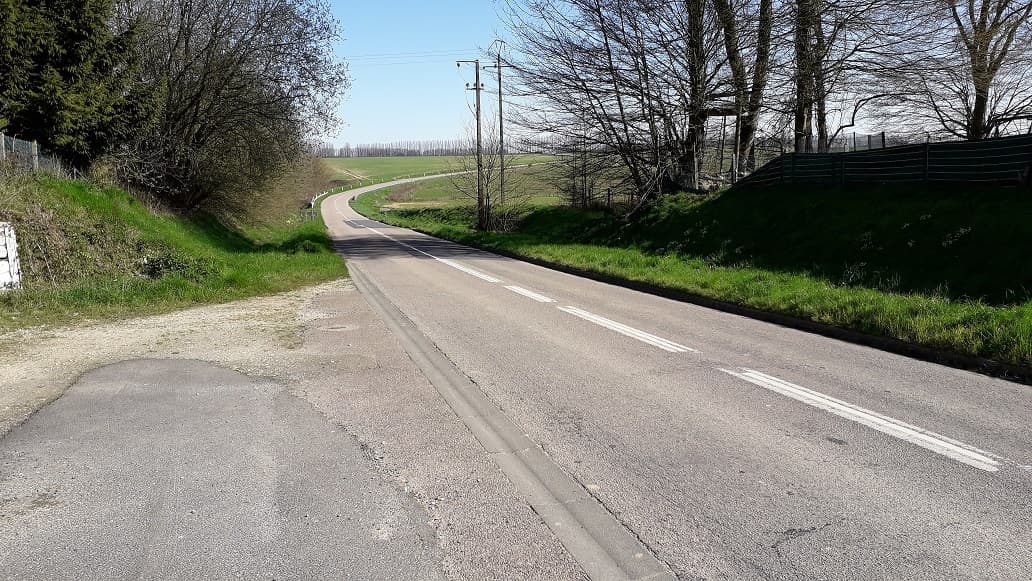 Magnifique soleil sur la campagne cauchoise confinée