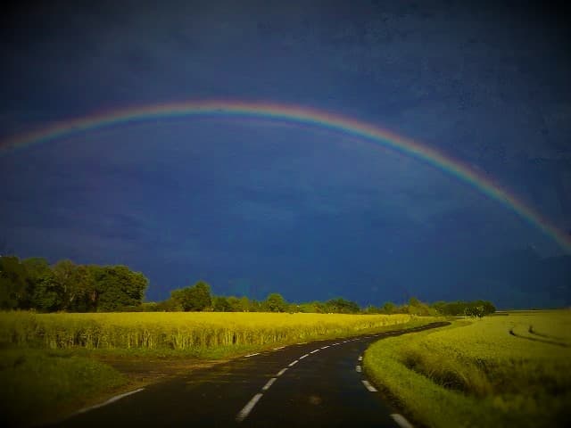 Bel arc en ciel