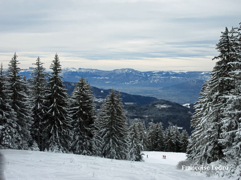 Temps couvertdans Belledonne