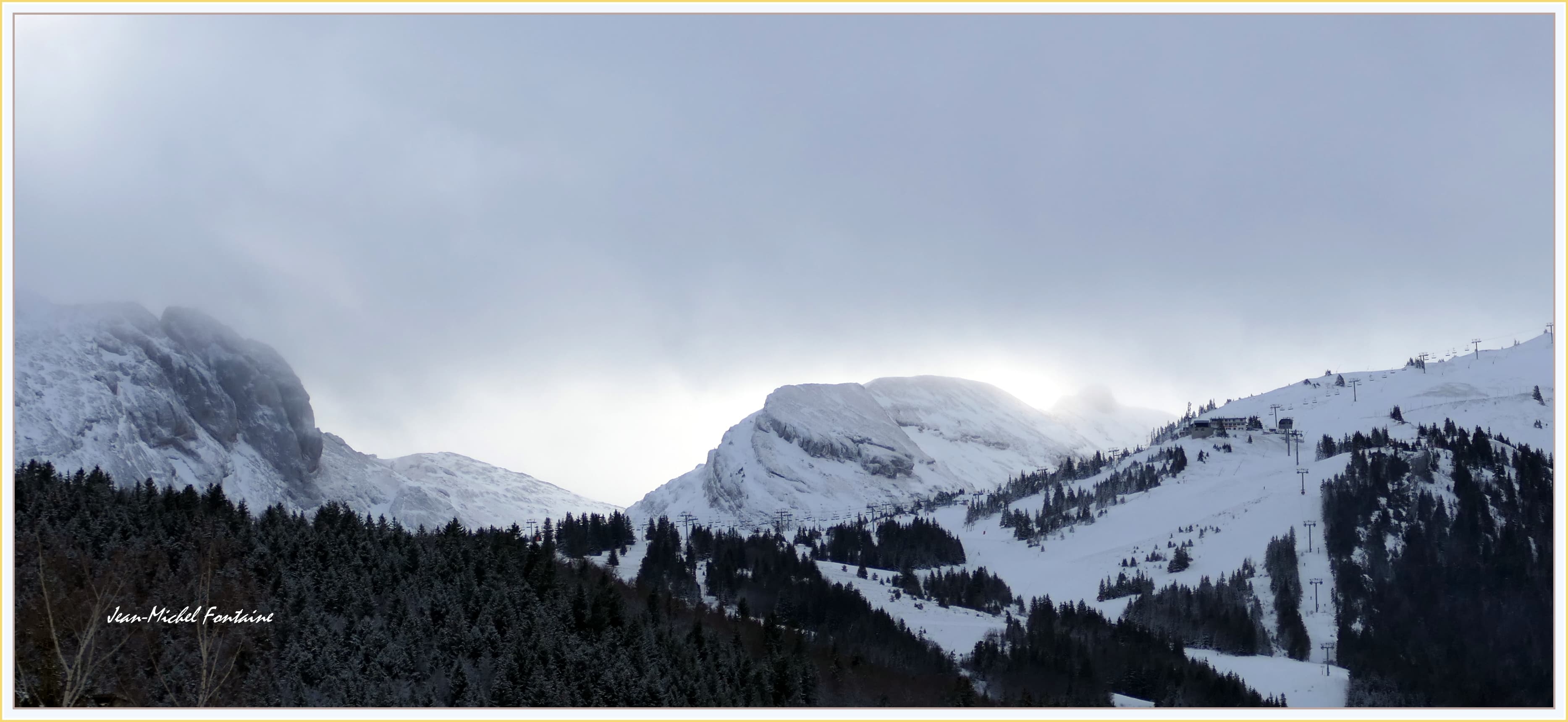petite chute de neige la nuit dernière
