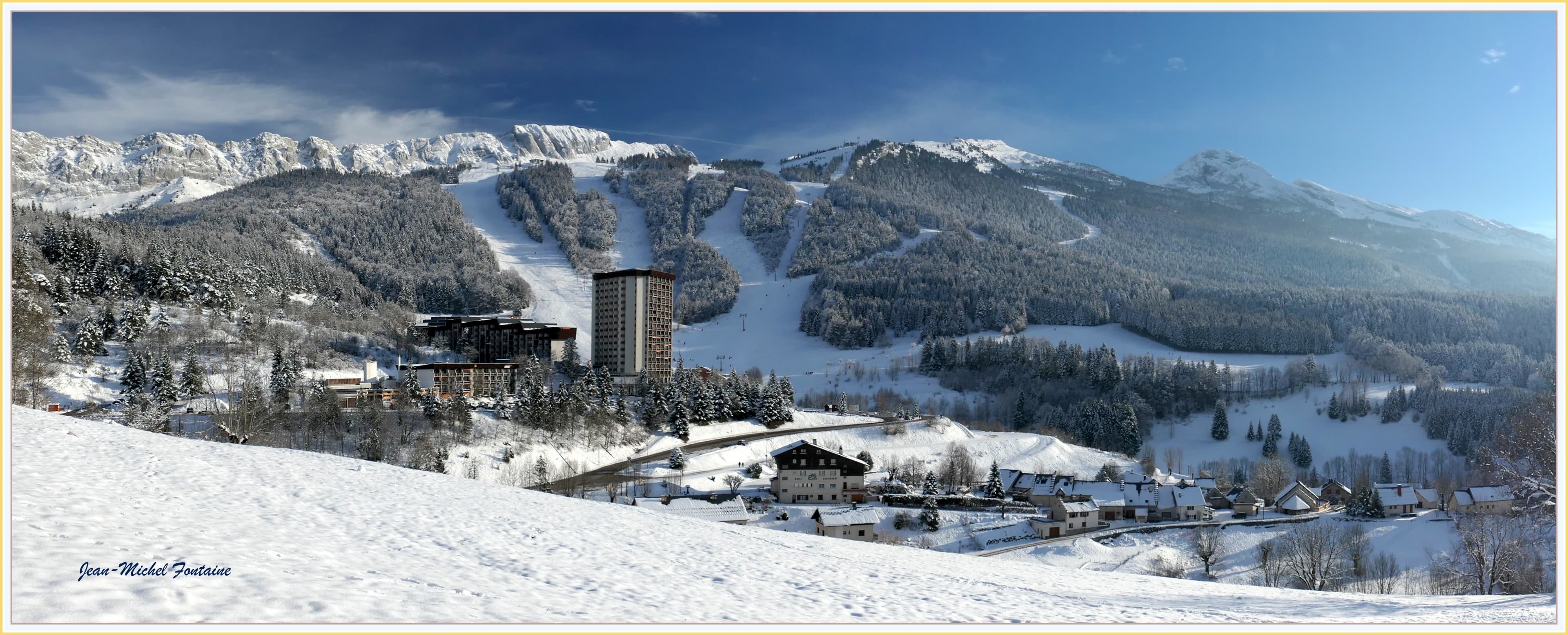 panorama sur une station fermée
