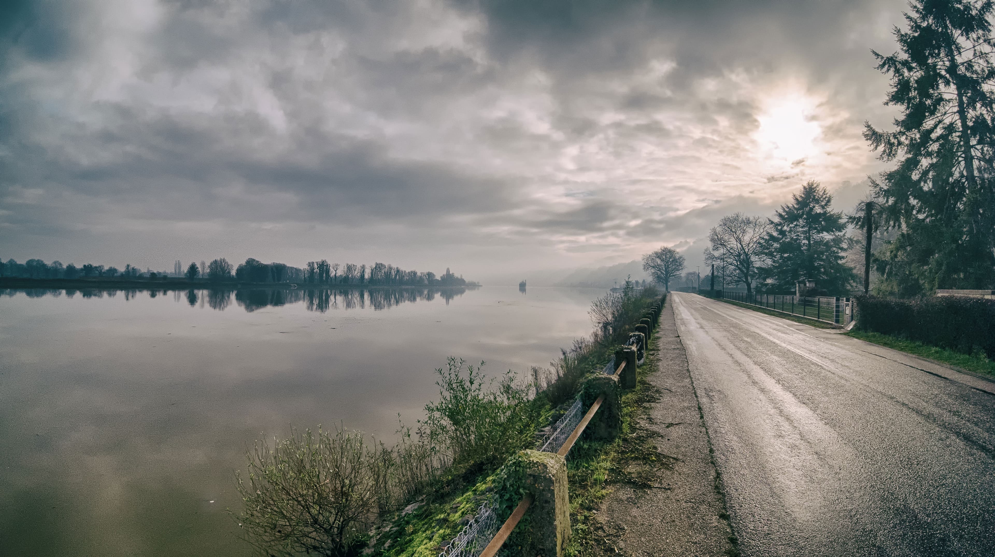 Brouillard sur la Seine