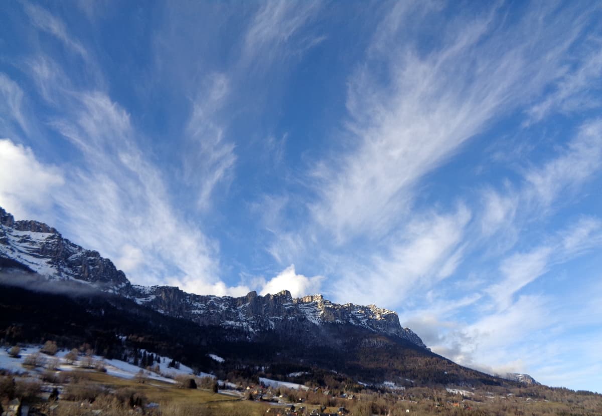 cirrus, 3 h avant la pluie