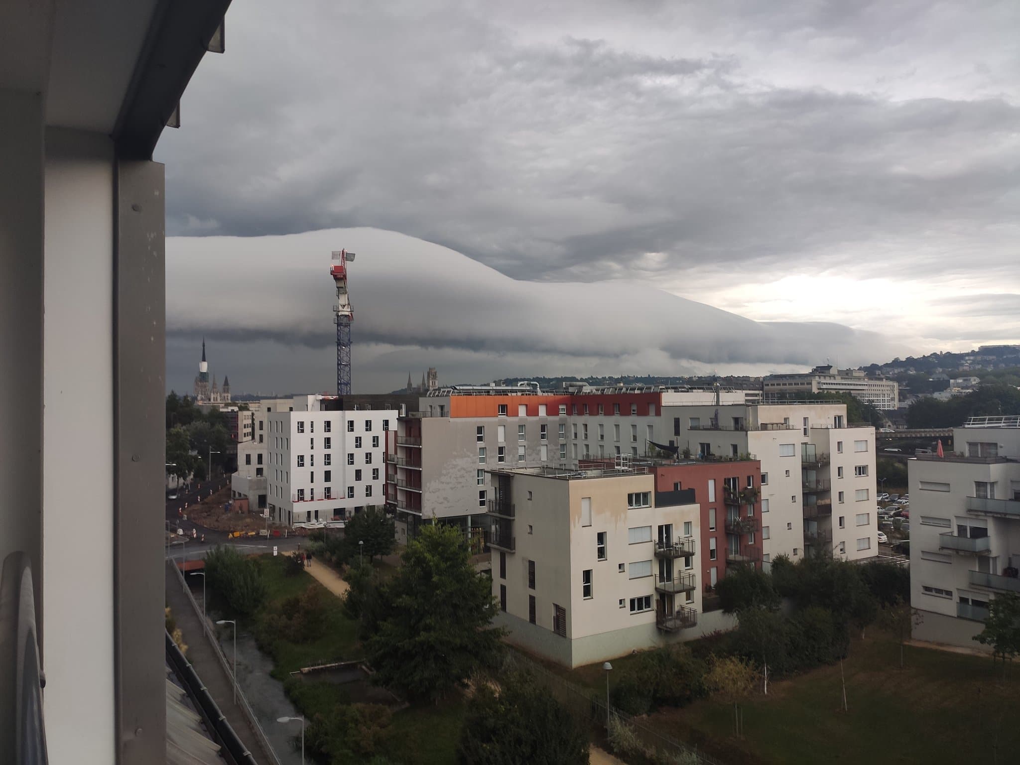 Arcus vu de Rouen