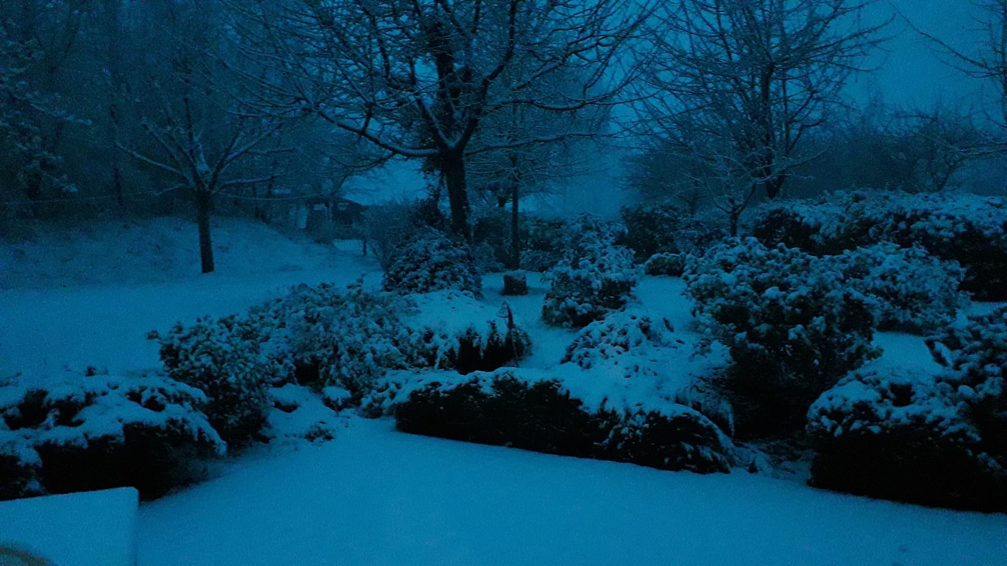 neige en avril