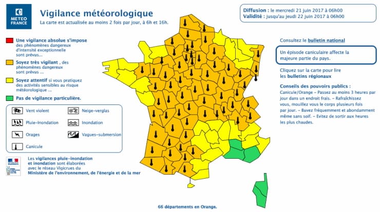 Image d'illustration pour Retour sur les coups de chaleur à la fin juin en France