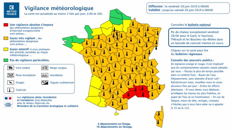 Image d'illustration pour Retour sur les coups de chaleur à la fin juin en France