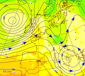 Image d'illustration pour Coups de vent, pluie et douceur début 2014
