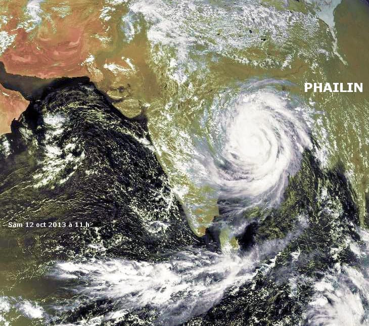 Image d'illustration pour Cyclone très intense Phailin (Inde)
