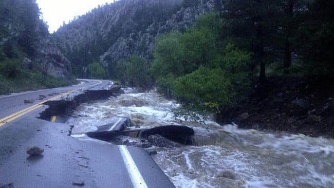 Image d'illustration pour Inondations meurtrières dans le Colorado (Etats-Unis)