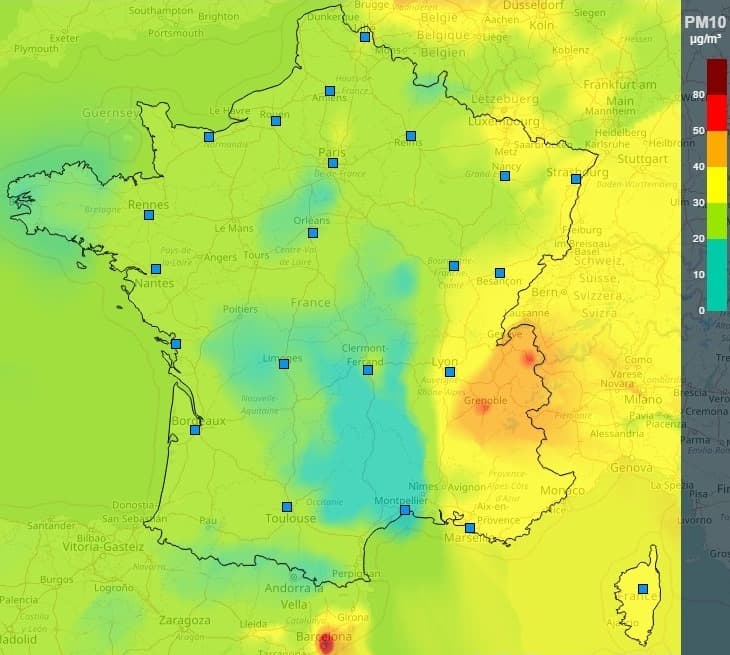 Image d'illustration pour Pollution : la qualité de l'air demeure médiocre