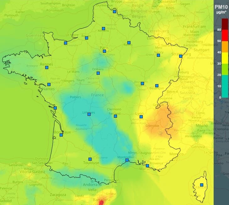 Image d'illustration pour Pollution : la qualité de l'air demeure médiocre