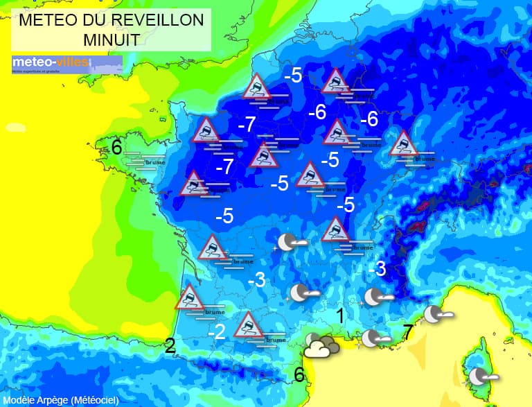 Image d'illustration pour Un réveillon sous le signe du froid et du brouillard 