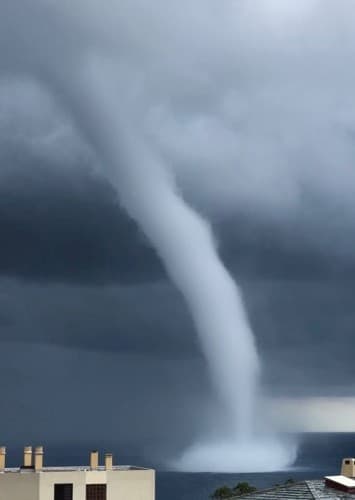 Image d'illustration pour Orages, trombes et neige le 15 juillet des Alpes à la Corse