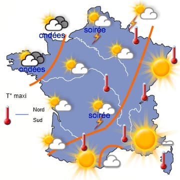 Multiplication des orages jusqu'à mercredi