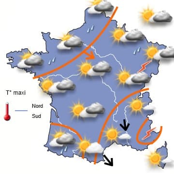 Arrivée probable des premières chaleurs estivales en fin de semaine 