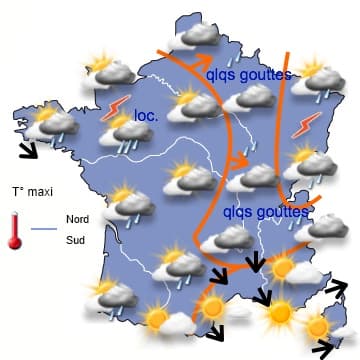 Forte chaleur très probable pour la semaine prochaine....