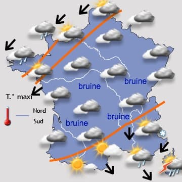 Retour d'un temps perturbé à partir de ce week-end