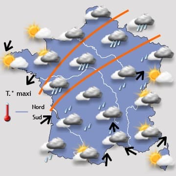 Dimanche plus sec au nord, avant une semaine très perturbée