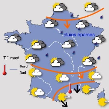 Week-end mitigé au nord, estival au sud