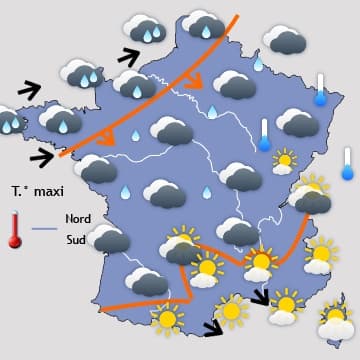 Période agitée d'au moins une semaine 