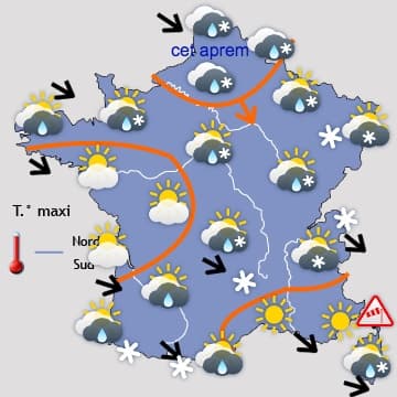La vague de froid se confirme à partir de lundi ou mardi