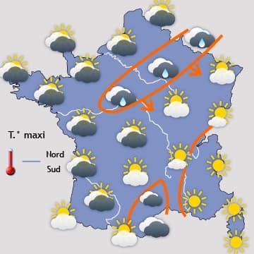 Toujours assez calme jusqu'en milieu de semaine prochaine 