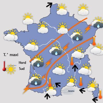 Une chaleur remarquable dans le Sud-est ! 