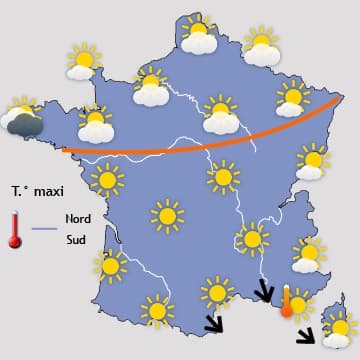 Chaude journée de mardi, puis retour progressif des orages