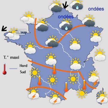 Entre un temps automnal au Nord-ouest et estival partout ailleurs