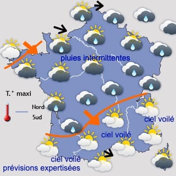 Vers une résistance de l'anticyclone (au moins au sud)