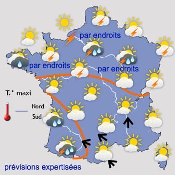 Début de semaine plus frais, puis retour de la douceur
