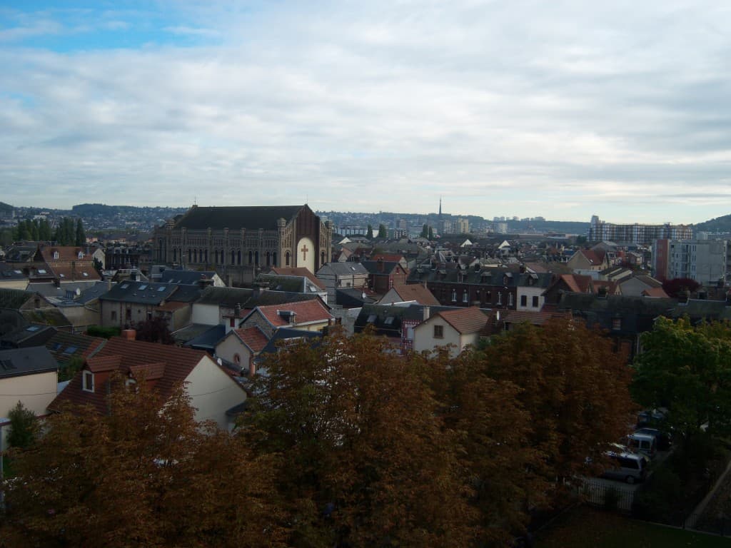 Matin d'automne à Rouen