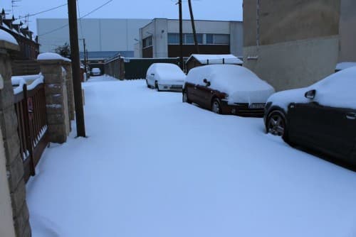 Rue Charles Legac à 8h20
