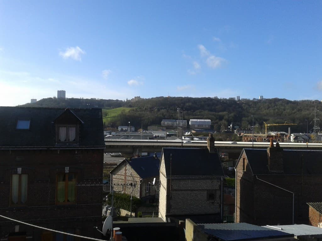 Vue de ROUEN vers BAPEAUME