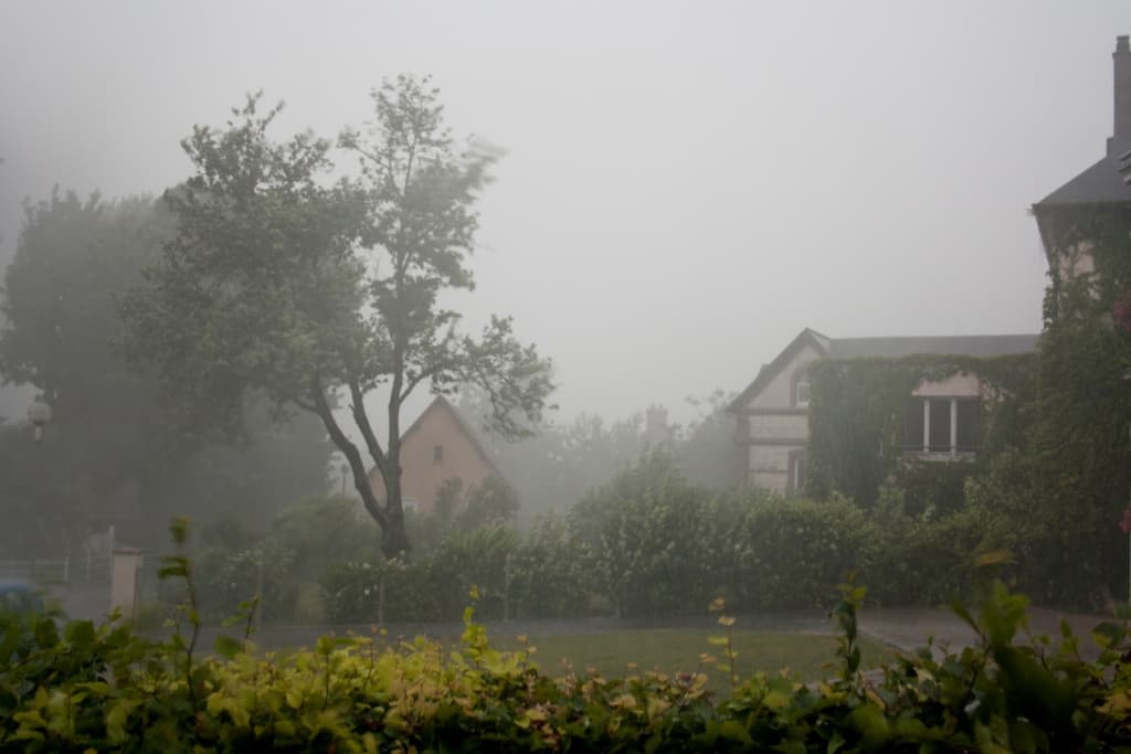 Orage, tornade, pluie battante...